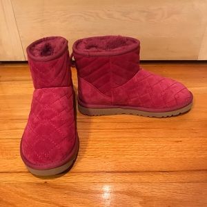 NWOT Pink Ugg Boots